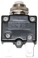 W57-XB7A4A10-15: Thermal Circuit Breaker, Push-to-Reset, W57 Series, 15 A, 1 Pole, 50 V, 250 V, Panel