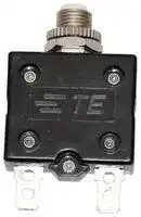 W54-XB1A4A10-35: Thermal Circuit Breaker, Push-to-Reset, W54 Series, 35 A, 1 Pole, 250 V, Panel