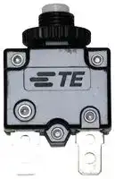 W57-XB1A7A10-5: Thermal Circuit Breaker, Push-to-Reset, W57 Series, 5 A, 1 Pole, 50 V, 250 V, Panel
