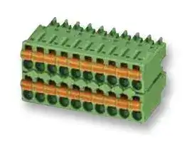 1738814: Pluggable Terminal Block, 3.5 mm, 3 Ways, 24 AWG, 16 AWG, 1.5 mm², Screw