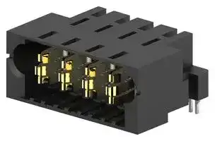 6450833-2 .: Connector, MULTI-BEAM XL, 4 Contacts, 6.35 mm, Plug, Through Hole, 1 Rows