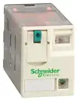 RXM4AB2GD: Power Relay, IP40, 4PDT, 125 VDC, 6 A, Harmony RXM Series, Socket, DC