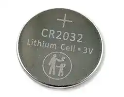 CR2032PH: Battery, 3 V, 2032, Lithium Manganese Dioxide, 245 mAh, Pressure Contact, 20