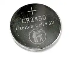 CR2450PH: Battery, 3 V, 2450, Lithium Manganese Dioxide, 620 mAh, Pressure Contact, 20