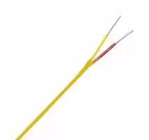 EXPP-K-20-50: Thermocouple Extension Wire, Duplex, Type K, 20 AWG, Solid, 50 ft, ANSI, EXPP Series