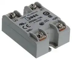 RSSDN-10A: Solid State Relay, SPST-NO, 10 A, 660 VAC, Panel Mount, Screw, Zero Crossing