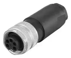 6GK1905-0FB00: Connection Plug, 7/8", Metal, Screw Joint, 9 A, 5 P, Female Insert