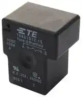 T9AS1D12-15: Power Relay, SPST-NO, 15 VDC, 30 A, T9A Series, Through Hole