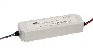 LPV-100-15: LED Driver, ITE, 100.5 W, 15 VDC, 6.7 A, Constant Voltage, 90 V