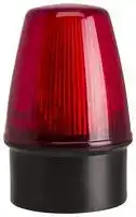 LEDS100-01-02: Beacon, LED, Red, Continuous, Flashing, 20VDC, 20VAC, IP65, 107mm Height