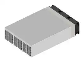 LA V 11 300 24: Fan / Force Cooled Heat Sink, 24 VDC, 0.046 K/W, 83 mm, 240 mm, 300 mm, 80 m³/h, 48 dBA