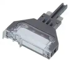 2002-800.: EMPTY COMPONENT PLUG HOUSING, 2POLE