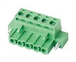 21.950MF/2-E: Pluggable Terminal Block, 5.08 mm, 2 Ways, 28 AWG, 14 AWG, 2.5 mm², Screw