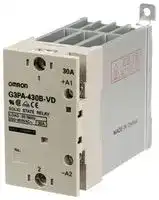 G3PA-430B-VD-2 12-24VDC: Solid State Relay, SPST, 30 A, 30 VDC, DIN Rail, Screw, Zero Crossing