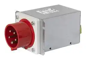 FMAD-T4QT-3260.EU: Power Line Filter, General Purpose, 240 VAC, 32 A, Three Phase, 1 Stage, Chassis Mount