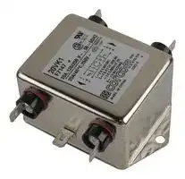 20VK1: Power Line Filter, General Purpose, 250 VAC, 20 A, Single Phase, 1 Stage, Chassis Mount