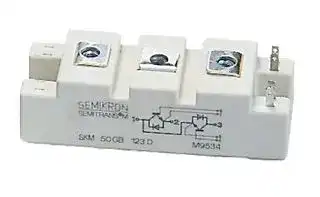 SKM195GB066D: IGBT Module, Half Bridge, 265 A, 1.45 V, 175 °C, Module