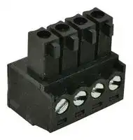 39500-0004: Pluggable Terminal Block, 3.5 mm, 4 Ways, 30 AWG, 16 AWG, 1.5 mm², Screw