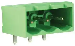 CTB9359/3: Terminal Block, Header, 5.08 mm, 3 Ways, Through Hole Right Angle