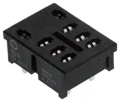 SH2B-62: Relay Socket, Through Hole, Through Hole, 8 Pins, 10 A, 300 V, RH Series