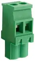 CTBP92VG/2S: Pluggable Terminal Block, 5 mm, 2 Ways, 28 AWG, 14 AWG, 1.5 mm², Clamp