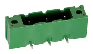691317410002: Terminal Block, w/ Flange, Header, 7.62 mm, 2 Ways, 20 A, 300 V, Through Hole Right Angle