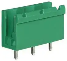 CTBP9508/3AO: Terminal Block, Open End, Header, 7.62 mm, 3 Ways, 15 A, 300 V, Through Hole Vertical