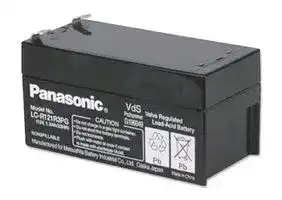 LC-R0612P: Rechargeable Battery, Valve Regulated Lead Acid, Single Cell, 6 V, Lead Acid, 12 Ah, Quick Connect