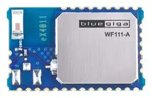 WF111-A-V1: Wireless LAN Module, 2.4GHz, SPI, SDIO, Navigation Devices, PoS Terminals, RFID, Wireless Cameras