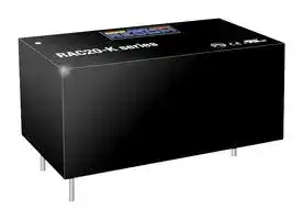 RAC20-05SK: AC/DC PCB Mount Power Supply (PSU), ITE & Household, 1 Output, 20 W, 5 VDC, 4 A