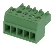 39500-5005: Pluggable Terminal Block, 3.5 mm, 5 Ways, 1.5 mm², Screw
