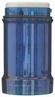 SL4-L24-B: Light Module, Continuous, Blue, LED, 24 V, IP66, 43 mm Dia x 62 mm H