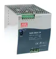 SDR-960-24: AC/DC DIN Rail Power Supply (PSU), ITE, 1 Output, 960 W, 24 VDC, 40 A