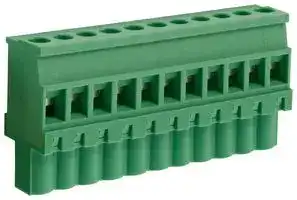 CTBP92VG/11S: Pluggable Terminal Block, 5 mm, 11 Ways, 28 AWG, 14 AWG, 1.5 mm², Clamp