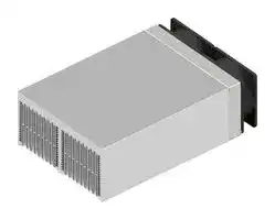 LA V 15 300 24: Fan / Force Cooled Heat Sink, 24 VDC, 0.03 K/W, 120 mm, 240 mm, 300 mm, 237 m³/h, 57 dBA
