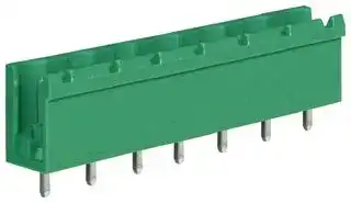 CTBP9508/7AO: Terminal Block, Open End, Header, 7.62 mm, 7 Ways, 15 A, 300 V, Through Hole Vertical