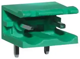 CTBP9558/2AO: Terminal Block, Open End, Header, 7.62 mm, 2 Ways, 15 A, 300 V, Through Hole Right Angle