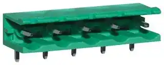 CTBP9558/5AO: Terminal Block, Open End, Header, 7.62 mm, 5 Ways, 15 A, 300 V, Through Hole Right Angle