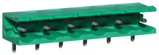 CTBP9558/6AO: Terminal Block, Open End, Header, 7.62 mm, 6 Ways, 15 A, 300 V, Through Hole Right Angle