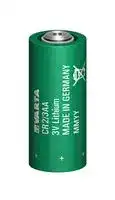 6237101301: Battery, 3 V, 2/3AA, Lithium Manganese Dioxide, 1.35 Ah, Raised Negative and Flat Positive, 1
