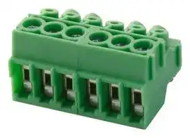 1984057: Pluggable Terminal Block, 3.5 mm, 6 Ways, 26 AWG, 16 AWG, 1.5 mm², Screw