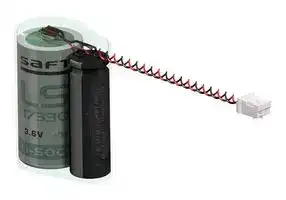 LSP 17330-20F: Battery, 3.6 V, 2/3AA, Lithium Thionyl Chloride, 2.05 Ah, Wire Leads, 1