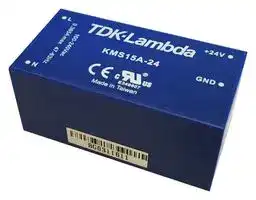 KMS15A-24: AC/DC PCB Mount Power Supply (PSU), Medical, 1 Output, 15 W, 24 VDC, 625 mA