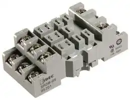 SR3B-05: Relay Socket, DIN Rail, Screw, 11 Pins, 10 A, 300 V, RR Series