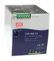 TDR-960-24: AC/DC DIN Rail Power Supply (PSU), ITE, 1 Output, 960 W, 24 VDC, 40 A