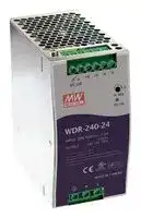 WDR-240-24: AC/DC DIN Rail Power Supply (PSU), ITE, 1 Output, 240 W, 24 VDC, 10 A