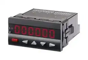 8980-1: Counter, Dual Relay, Dual Preset, 6 Digit, 14 mm H, 10 to 30 VDC, -20 to 65 °C