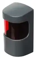 PD86HAP12QPTD-01C: Photoelectric Sensor, 12m, 620nm LED, Polarized Retroreflective, SPST Relay, 24V, ZAMAK5 Outer Cover