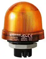 81630055: Beacon, LED, Yellow, Steady, 24 VAC/DC, 75 mm x 97 mm, IP65