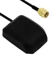 MIKE3A/3M/SMAM/S/S/17: Antenna, Adhesive / Magnetic Mount, Patch, GPS, SMA, 3m